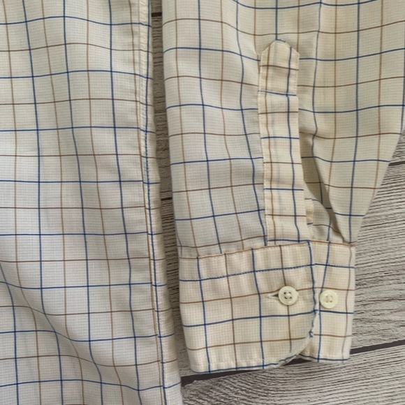 Christian Dior Vintage Plaid Long Sleeve Button Down Men’s Shirt - Picture 7 of 9